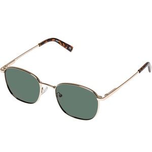 NWT Le Specs Women's Neptune Deux Sunglasses gold